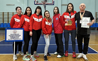 Студенты СГМУ - бронзовые призеры Ассоциации студенческой волейбольной лиги Саратовской области