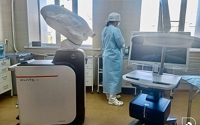 Robot surgeon starts working at the Scientific Research Institute of Traumatology, Orthopedics and Neurosurgery of SSMU