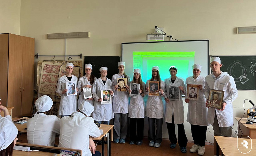Кафедра гистологии провела акцию «Бессмертный полк» и создала проект «Книга Памяти»