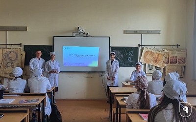 Кураторский час на кафедре гистологии, посвященный Дню медицинского работника